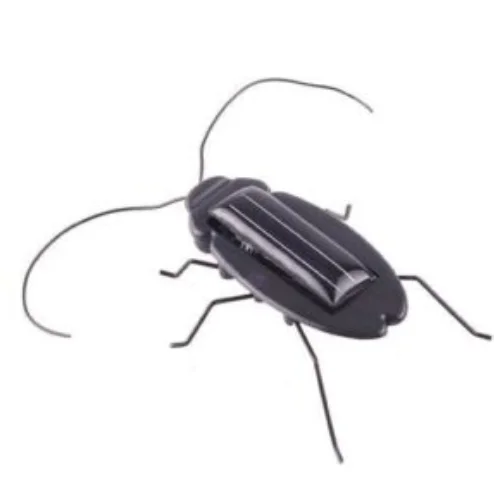 Solar Powered Vibrating Black Cockroach Bug Rated 5.00 out of 5 based on 1customer rating