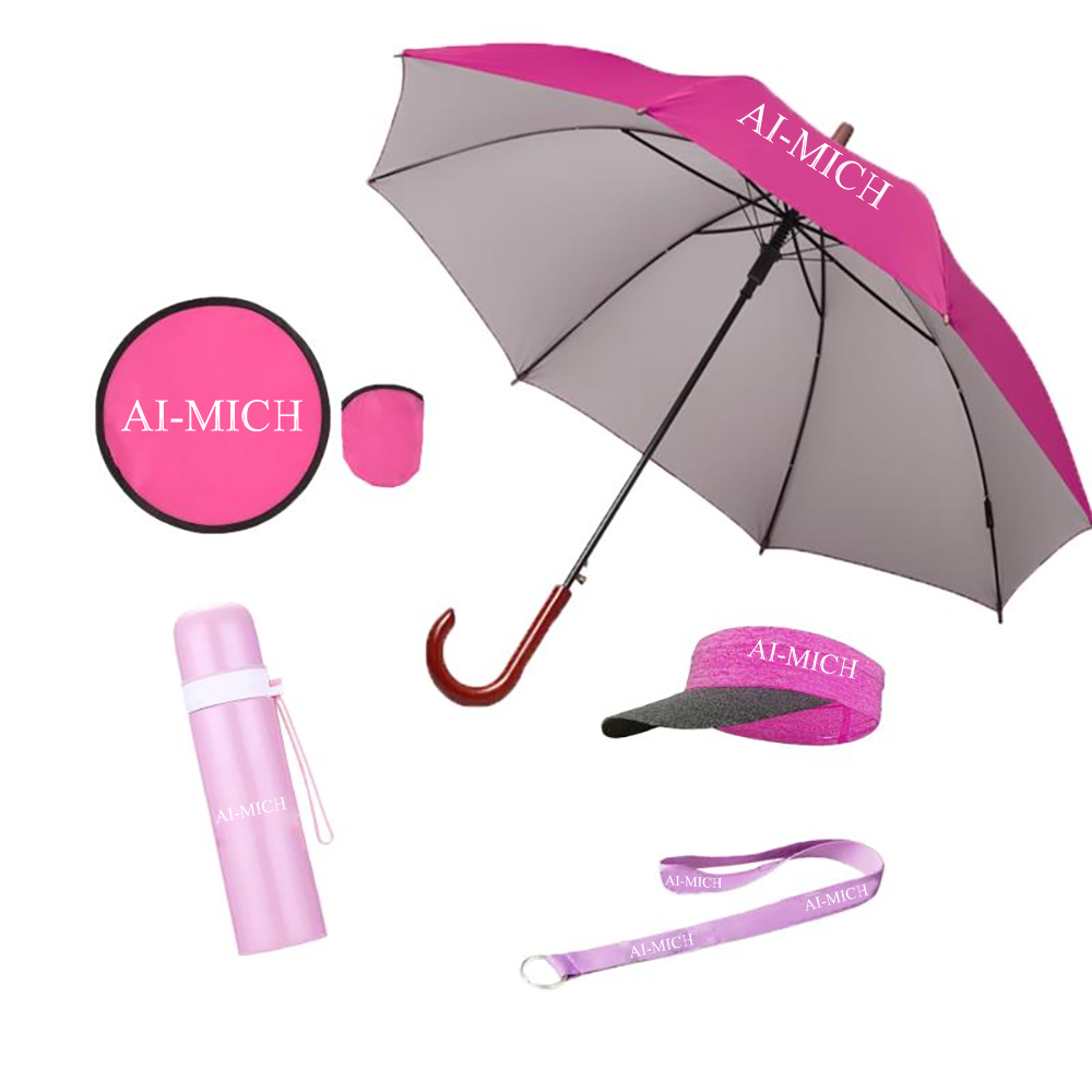 Custom Gift Set Notebook Mug Umbrella Wallet Box Gift Set with Bottle for Girl Men Women Luxury