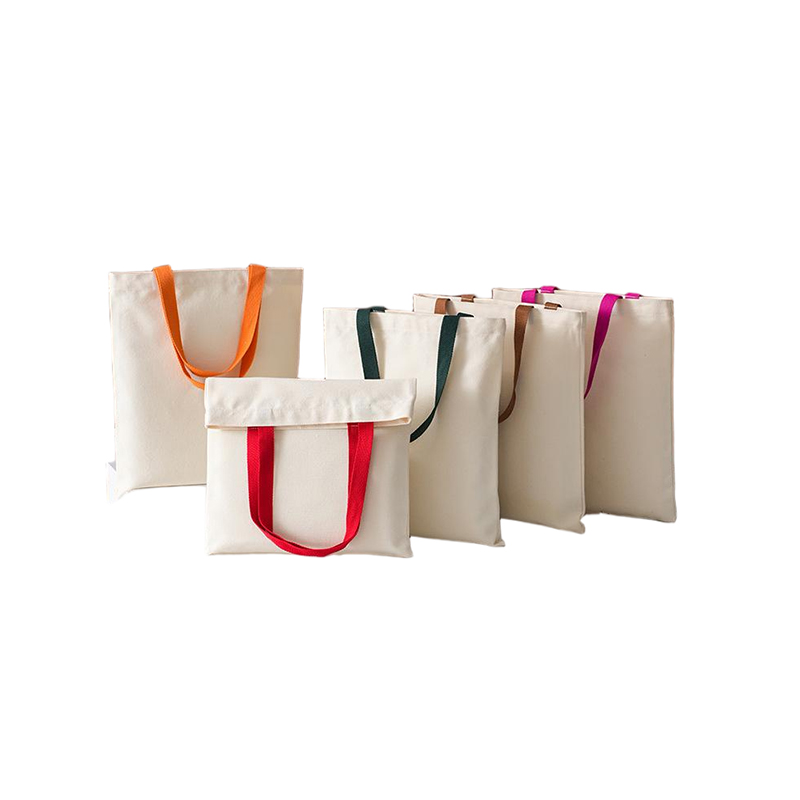 Fashion Eco Friendly Manufacturers Wholesale Simple Portable Cotton Bags Canvas Tote Bag Blank