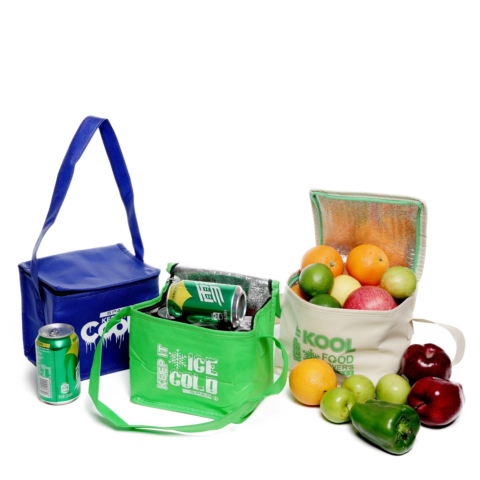 Wholesale Food Delivery Custom Large Capacity Aluminium Foil Cooler Bag
