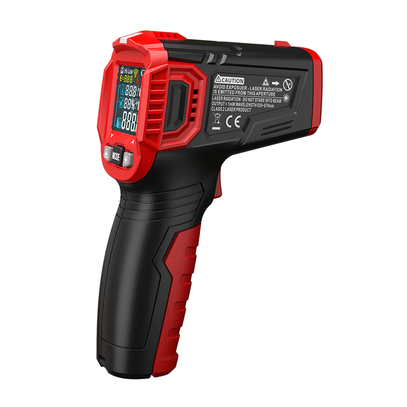 RS650C Accurate Non-Contact Red Laser Infrared Thermometer 