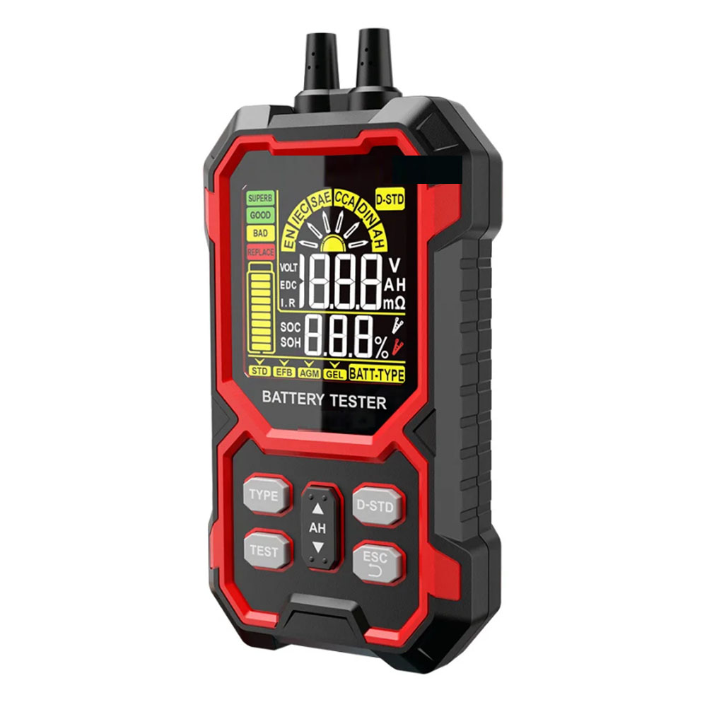 RS3500E Portable 12V/24V Battery Tester for Car 