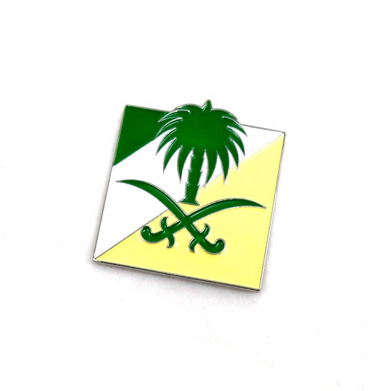 Realshe Saudi Vision 2030 Pin Promotion Gifts Metal Material and Badge Emblem Custom Lapel Pin
