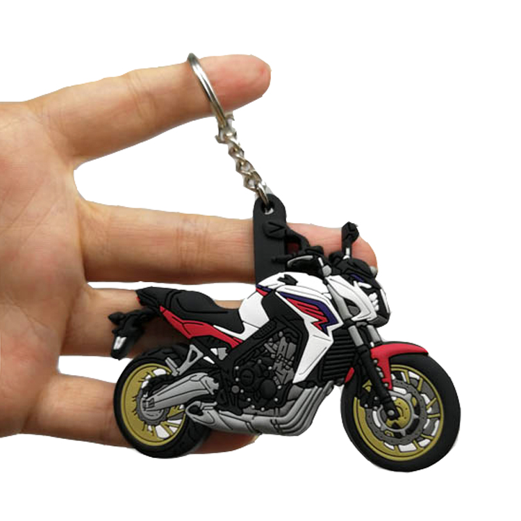 Minimum Quantity High Quality Soft PVC Rubber Key Chain Custom with Logo