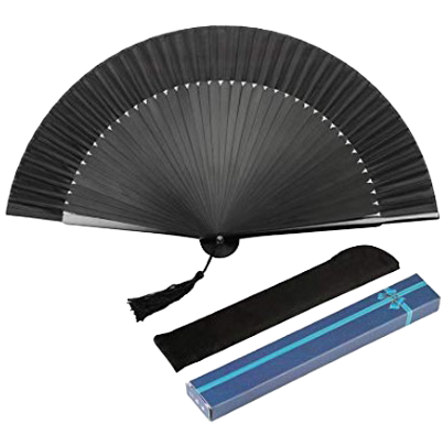 Promotional Customized Printed logo Handmade Bridal Traditional Pearwood Foldable Spanish Bamboo Hand Fans